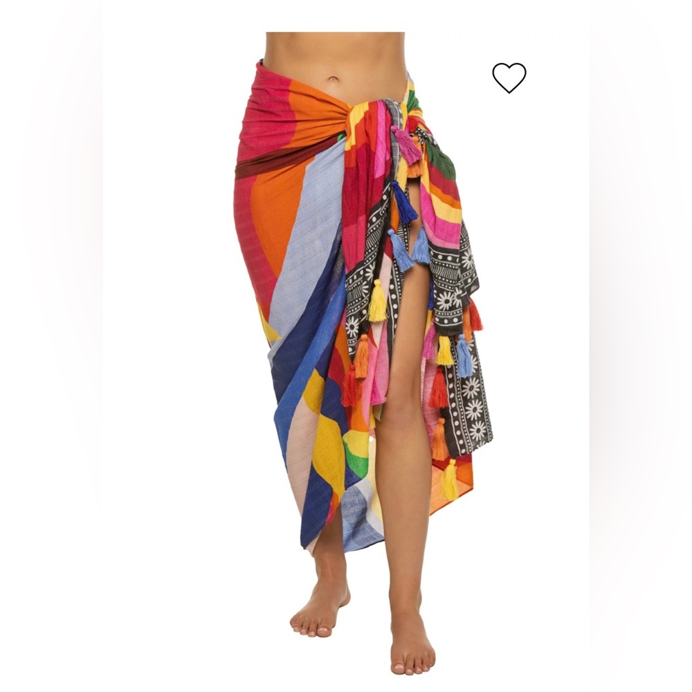 New with tags Farm Rio Graphic Sunshine Pareo